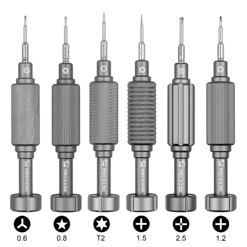 Screwdriver Set Mechanic Mortar Mini iShell 6in1 Screwdriver Set Mechanic Mortar Mini iShell 6in1