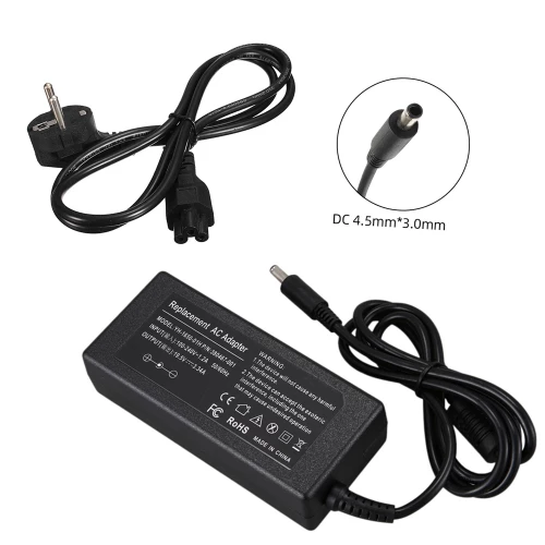 Dell įkroviklis 4.5*3.0mm 19.5V, 3.34A, 65W nešiojamam kompiuteriui
