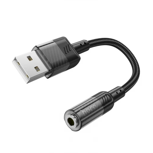 USB - 3.5mm adapteris Hoco LS37 Spirit
