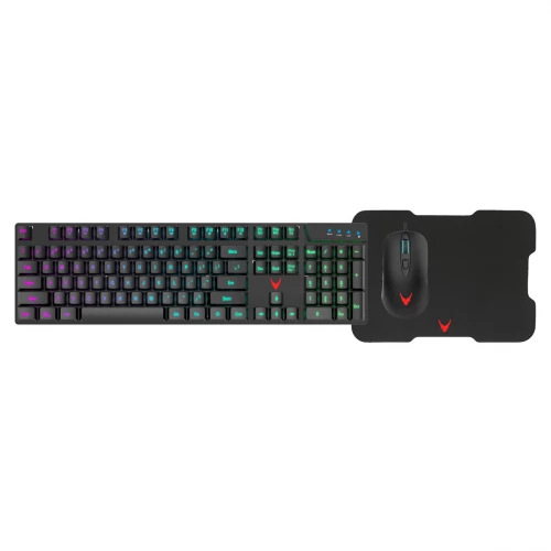 Keyboard with Mouse and MousePad Varr Squad 03 Pro-Gaming 3in1 Set (VSETKMP01) Keyboard with Mouse and MousePad Varr Squad 03 Pro-Gaming 3in1 Set (VSETKMP01)