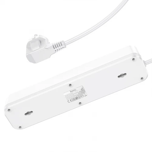 Extension Cord with 4 Sockets, 2x USB and Type-C Hoco NS1 Aura (1.8m) Extension Cord with 4 Sockets, 2x USB and Type-C Hoco NS1 Aura (1.8m)