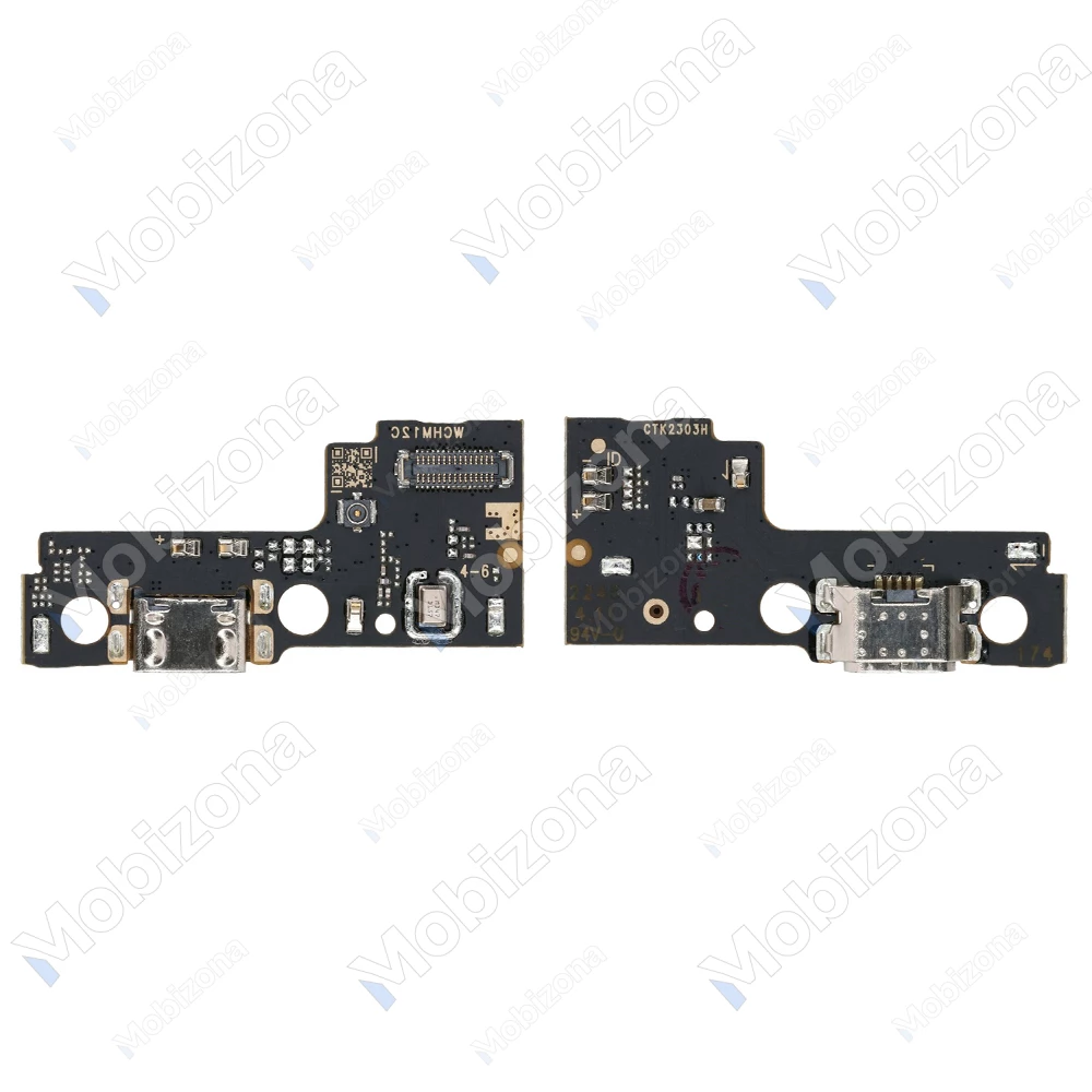 Xiaomi Redmi 12C įkrovimo lizdas ir mikrofonas (PCB plokštė)