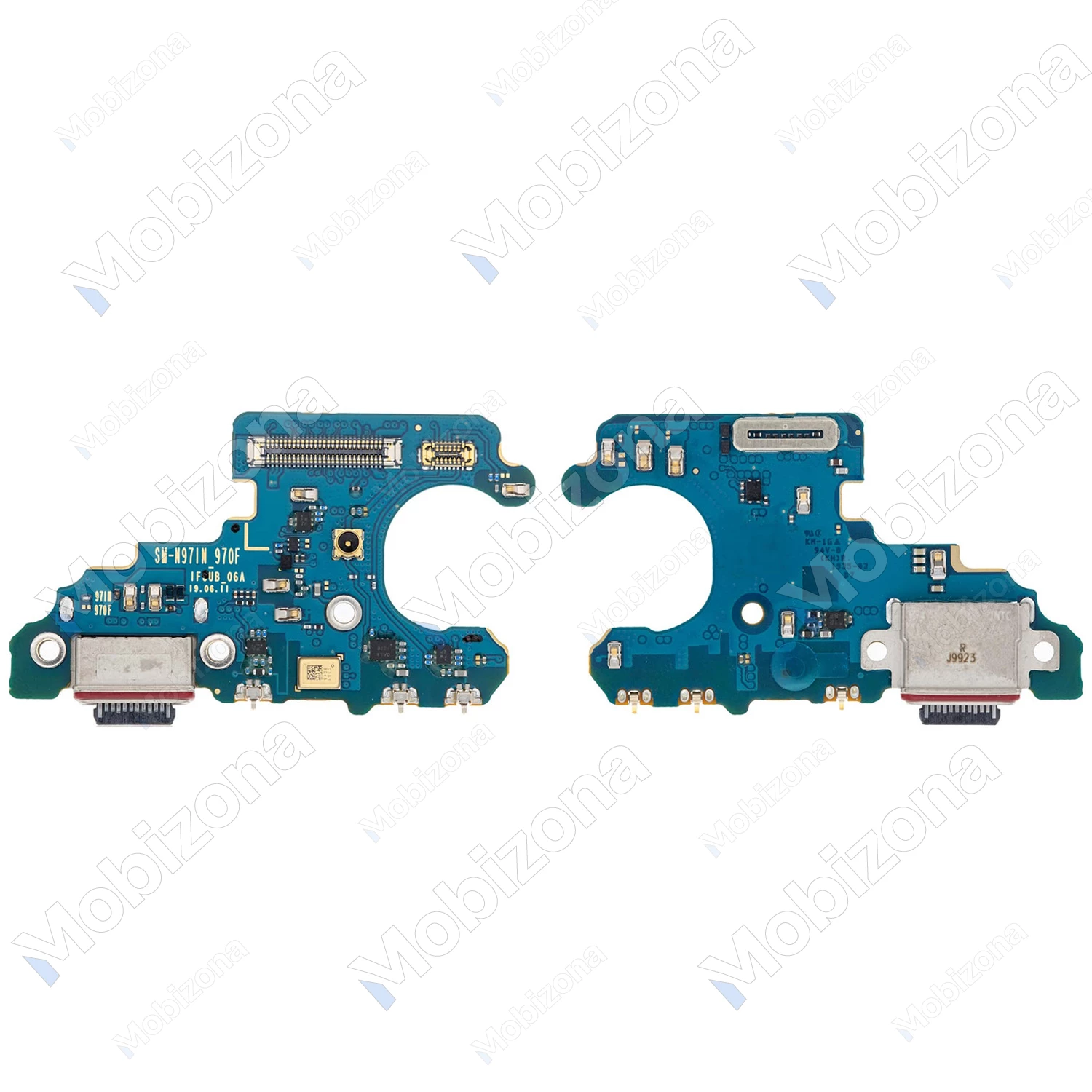 Samsung Galaxy Note 10 įkrovimo lizdas ir mikrofonas (PCB plokštė)
