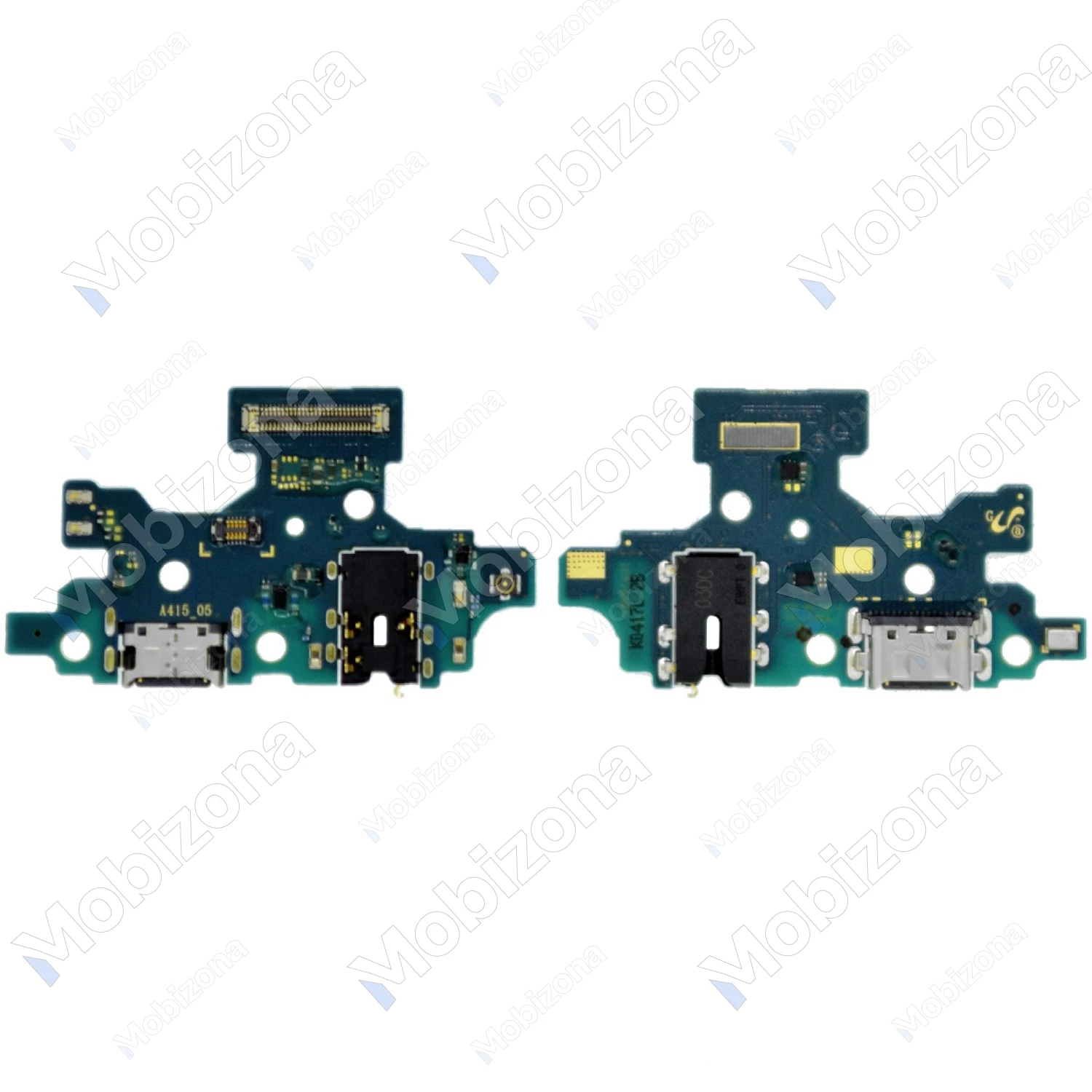 Samsung Galaxy A41 įkrovimo, ausinių lizdas ir mikrofonas (PCB plokštė)