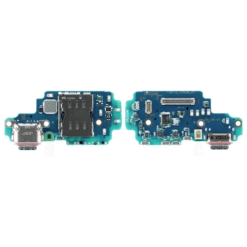 Samsung Galaxy S23 Ultra Charging Port, SIM Reader and Microphone (PCB Board)