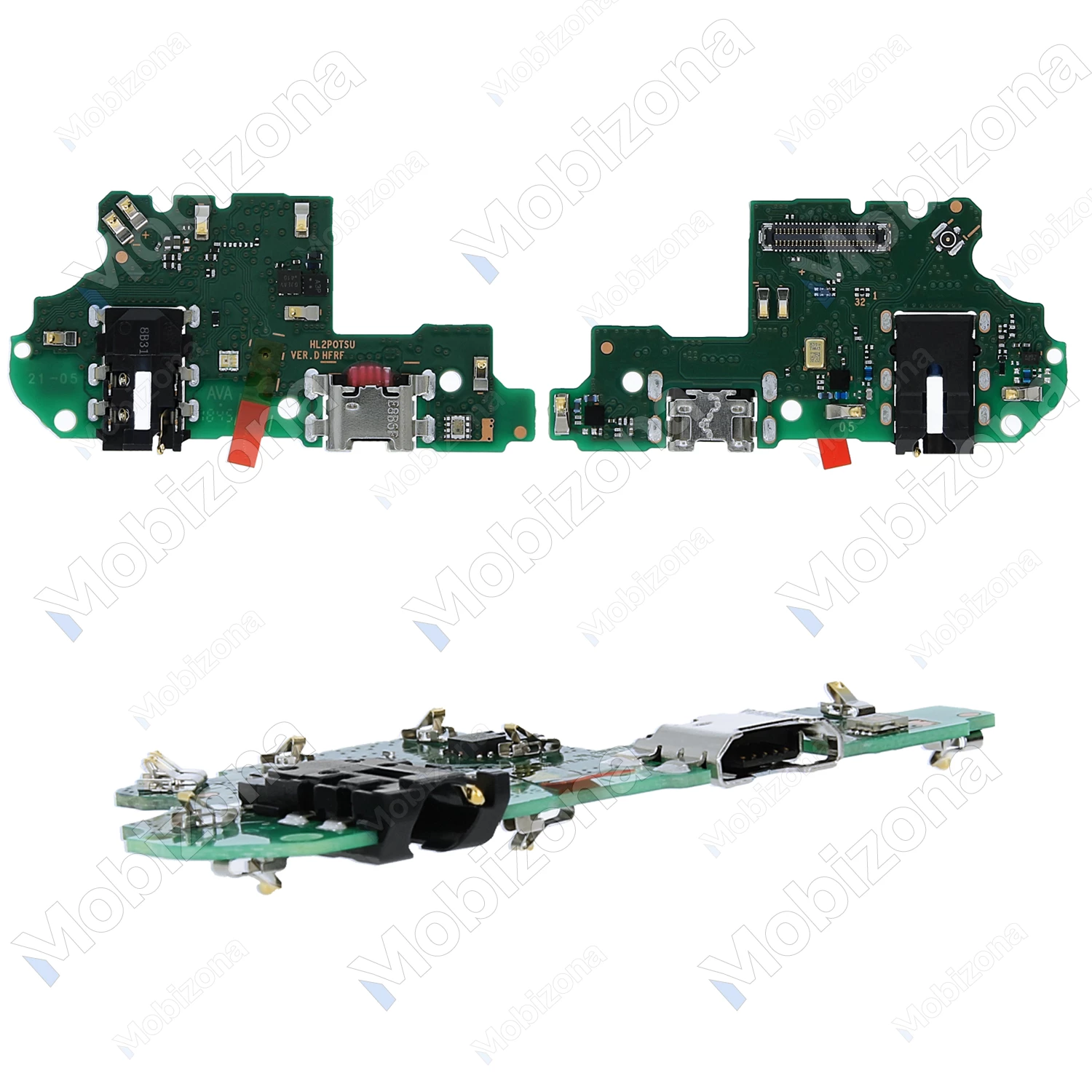 Huawei P Smart 2019 Charging Port, Headphone Jack and Microphone (PCB Board)