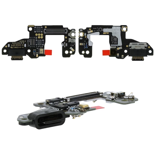 Huawei P30 įkrovimo lizdas ir mikrofonas (PCB plokštė) Huawei P30 įkrovimo lizdas ir mikrofonas (PCB plokštė)