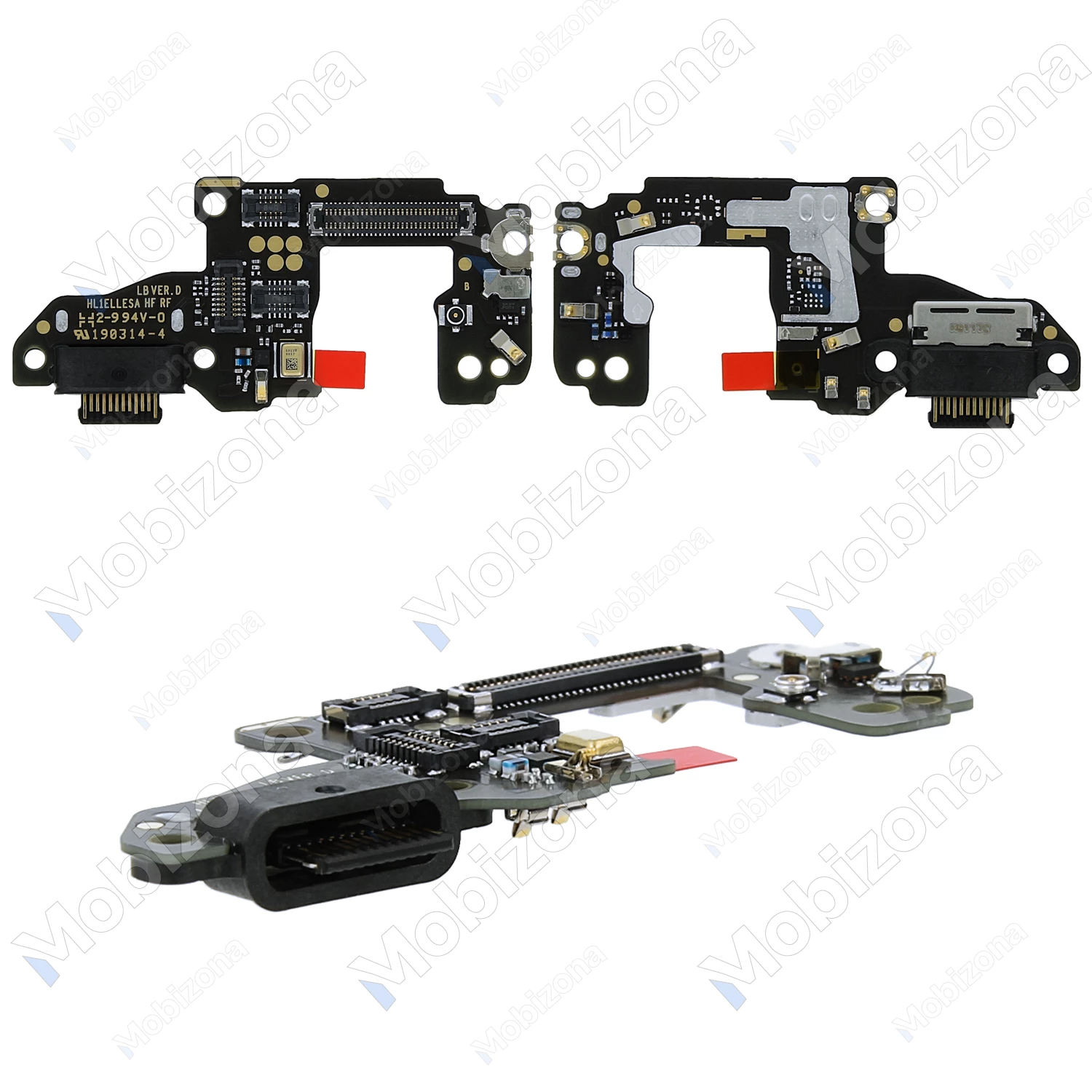 Huawei P30 įkrovimo lizdas ir mikrofonas (PCB plokštė)