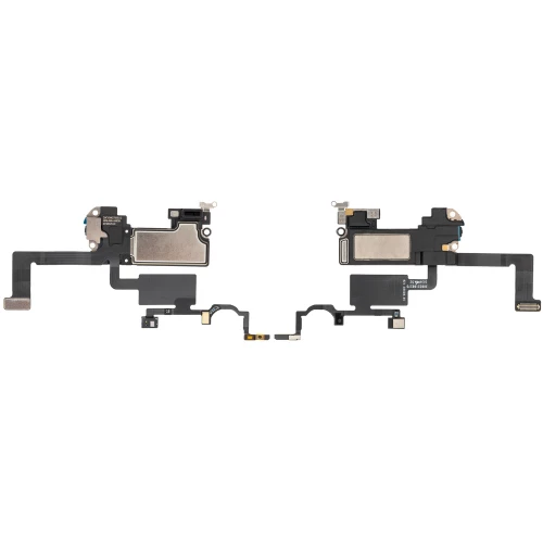 iPhone 12, 12 Pro skirtas viršutinis garsiakalbis, skirtas mikrofonas ir atstumo jutiklis (lanksčioji jungtis)