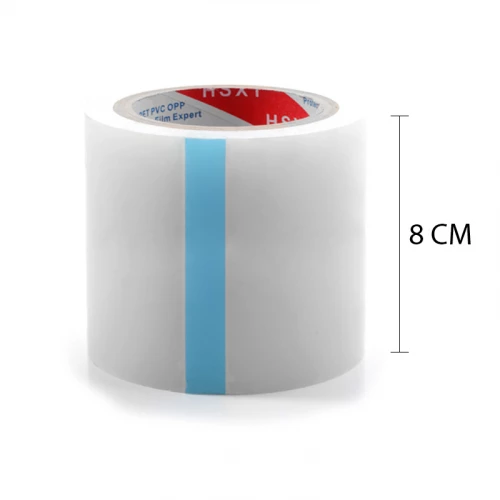 Apsauginė, dulkių nuėmimo lipni juosta 8cm Apsauginė, dulkių nuėmimo lipni juosta 8cm