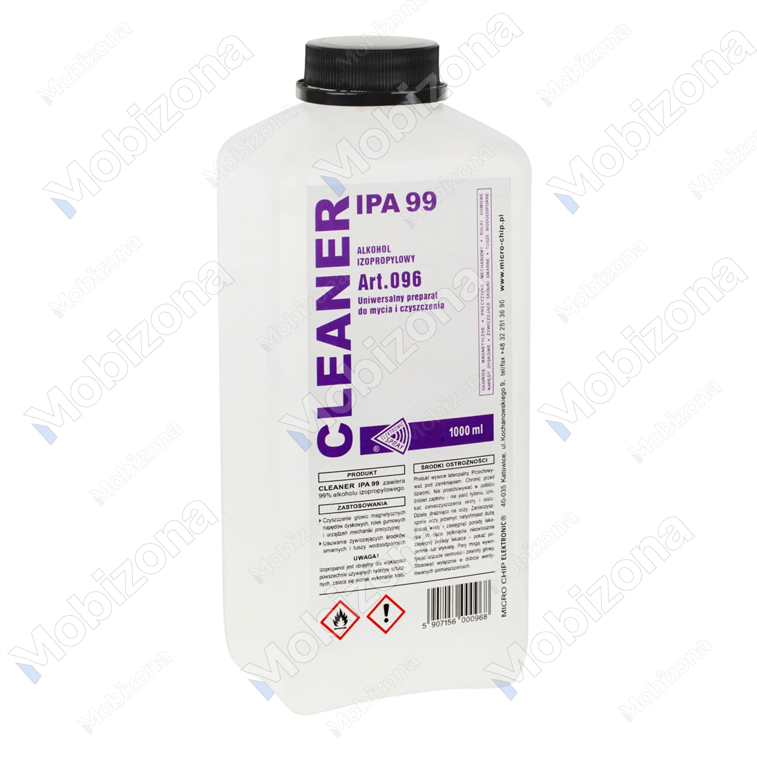 Izopropanolis Cleanser IPA 99 Art.096 Electronic Spray (1L)