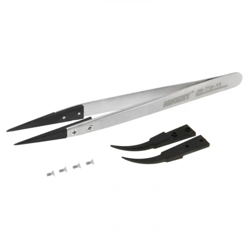 Antistatinis pincetas 2in1 Jakemy JM-T10-11 ESD Antistatinis pincetas 2in1 Jakemy JM-T10-11 ESD
