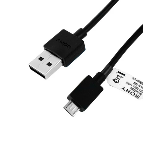 micro USB Cable Sony Xperia Z, Xperia Z1, Xperia Z2, Xperia Z3, Xperia Z5 (EC803, 1.0m, original)