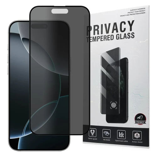 Apple iPhone 16 Pro Max apsauginis stiklas Privacy Apple iPhone 16 Pro Max apsauginis stiklas Privacy