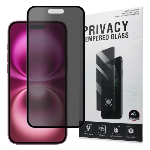 iPhone 16 skirtas apsauginis stiklas Privacy