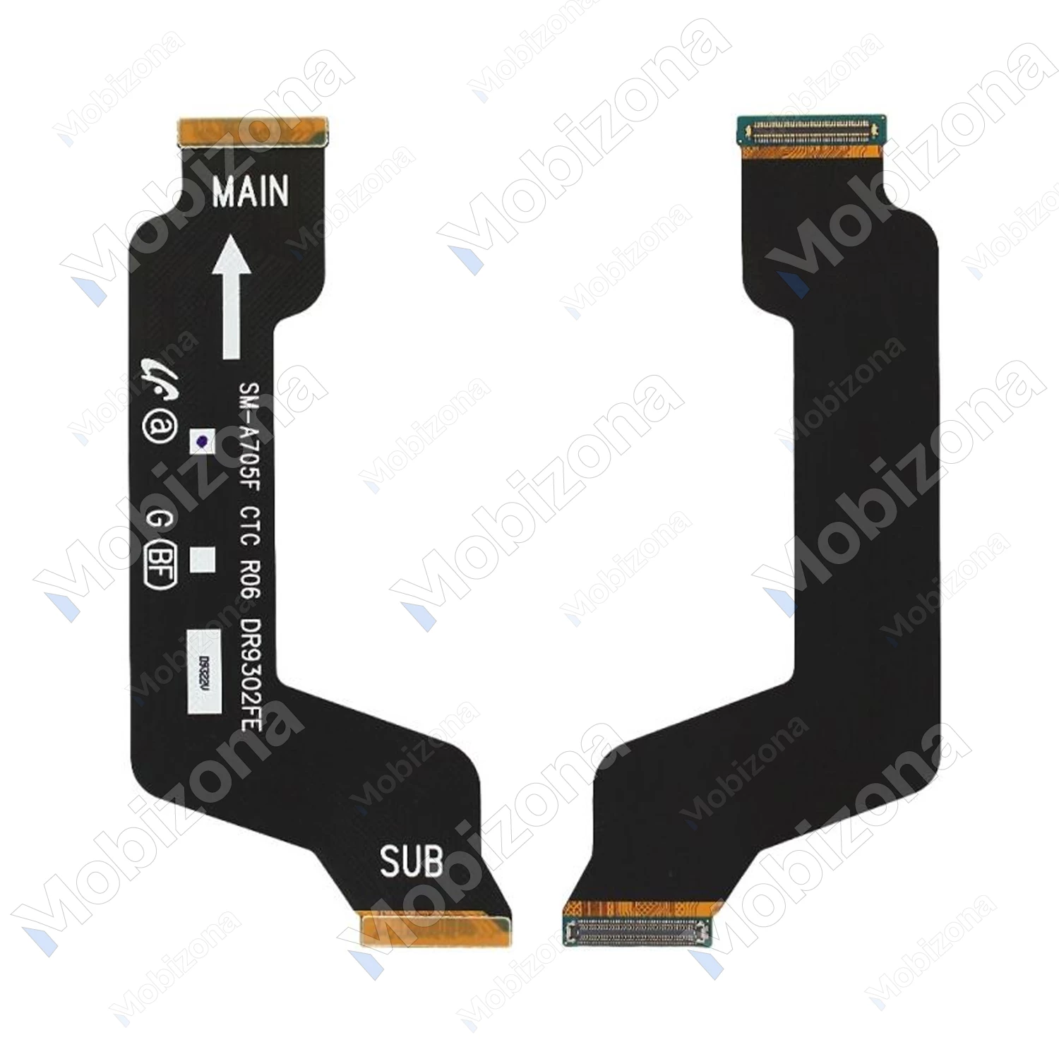 Samsung Galaxy A70 pagrindinė Main SUB jungtis (lanksčioji jungtis)