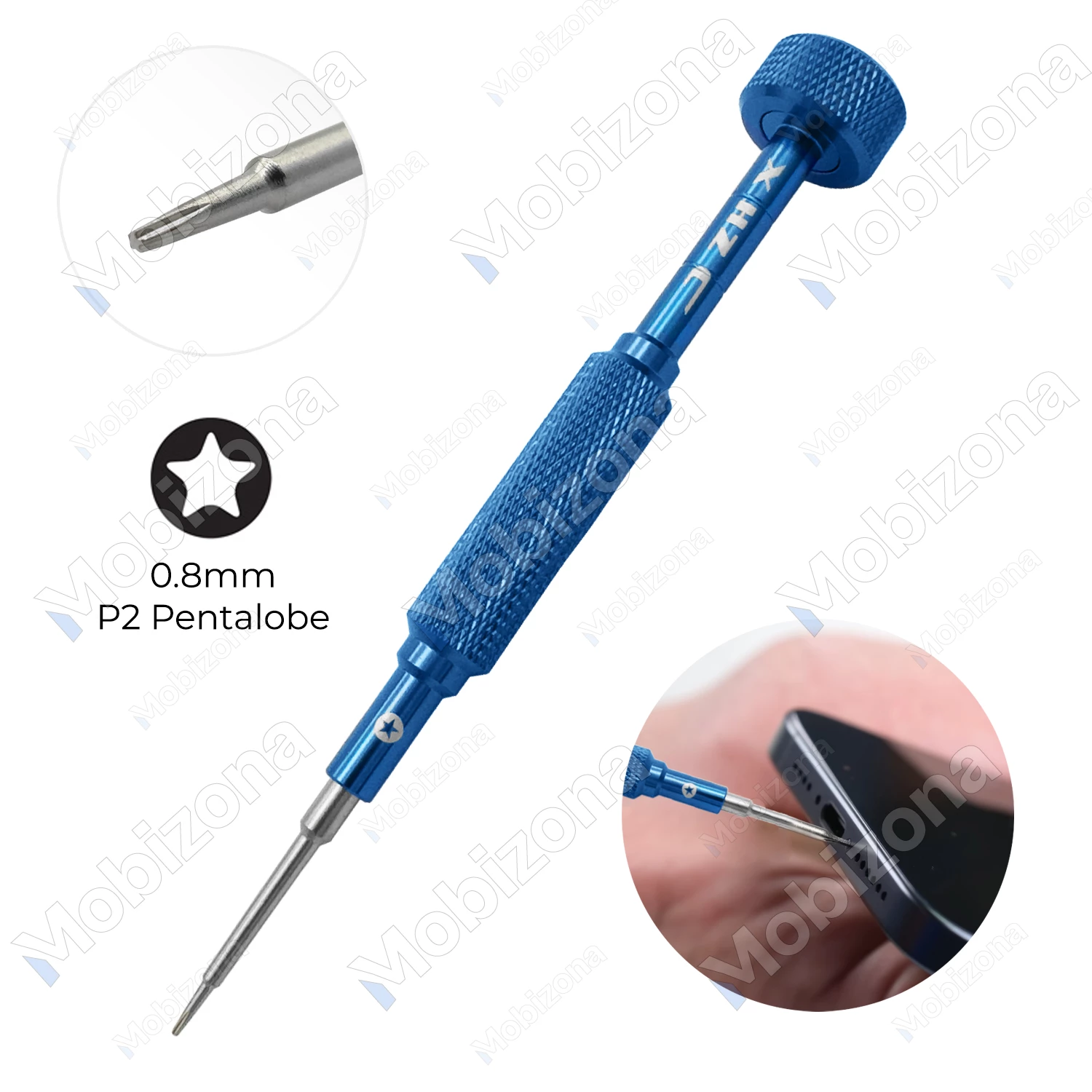 Screwdriver P2 Pentalobe 0.8mm for Apple iPhone 4–16 Series