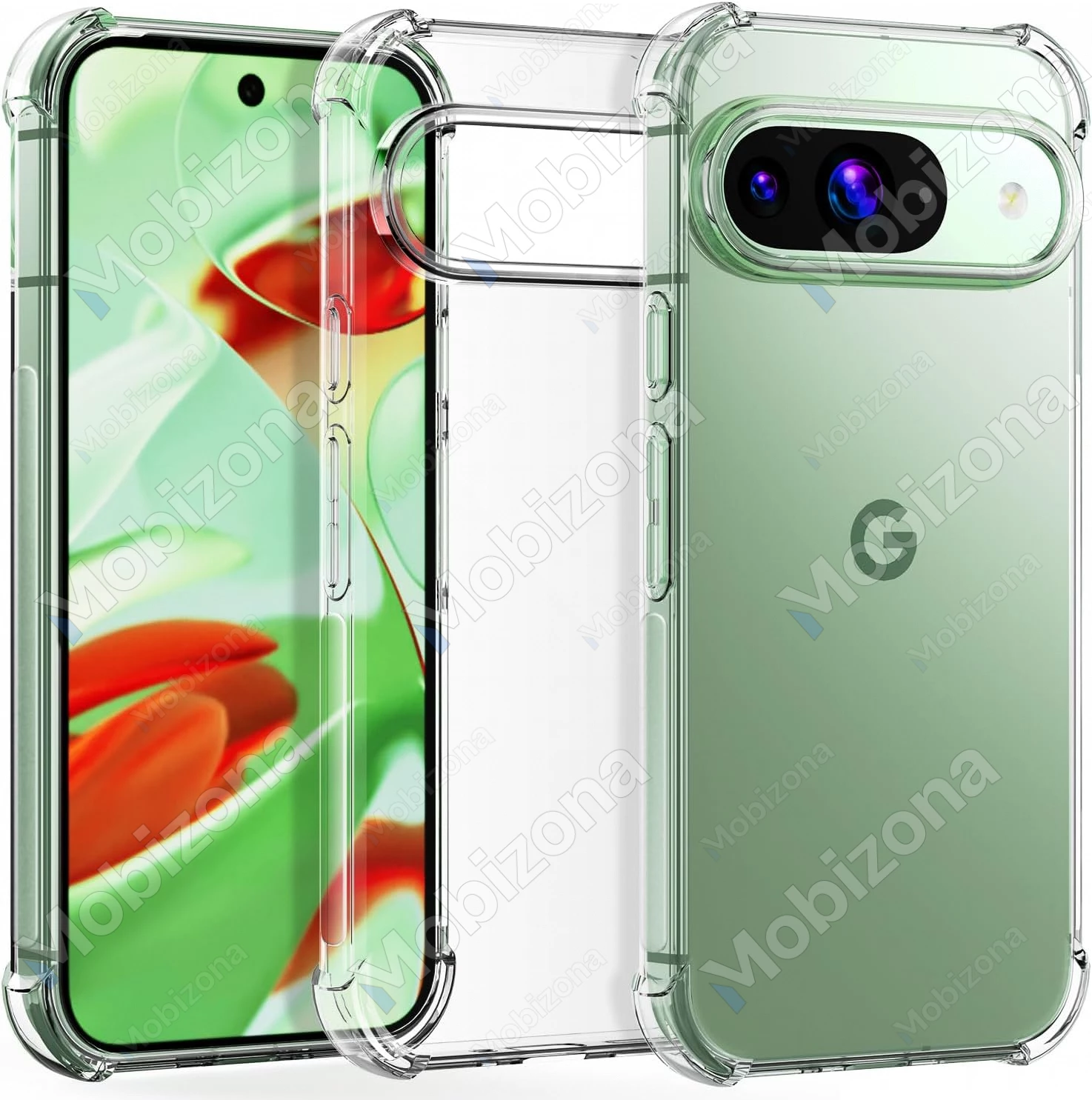 Google Pixel 9, Pixel 9 Pro dėklas Anti-Shock