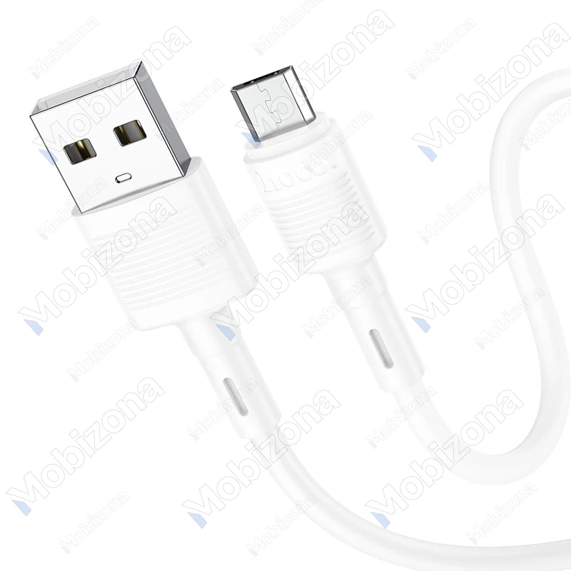 micro USB - USB laidas Hoco X83 Victory (2.4A, 1.0m)