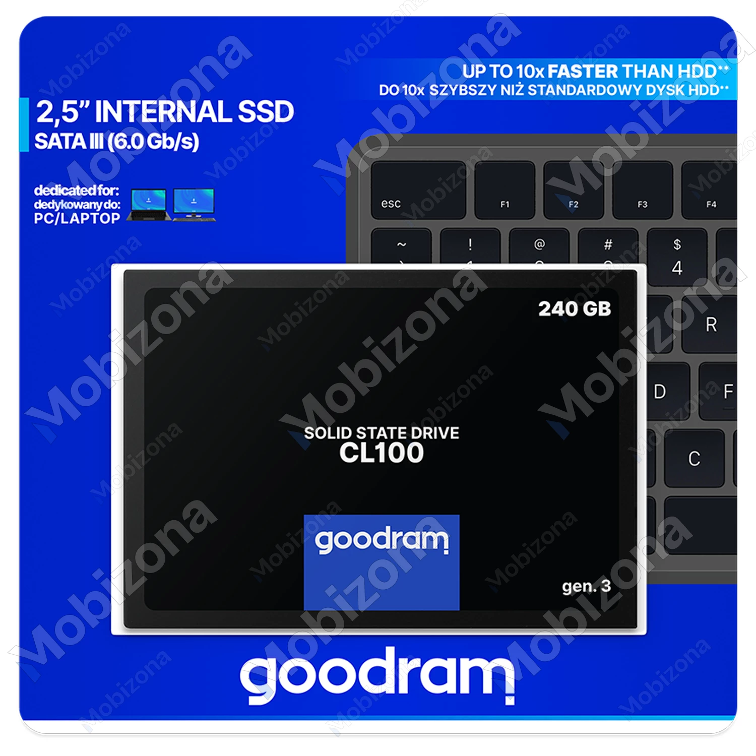 GOODRAM CL100 SSD Drive 240GB 2.5 SATA3
