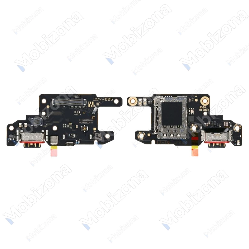 Xiaomi Poco X6 5G, Redmi Note 13 Pro 5G Charging Port, SIM Reader and Microphone (PCB Board)