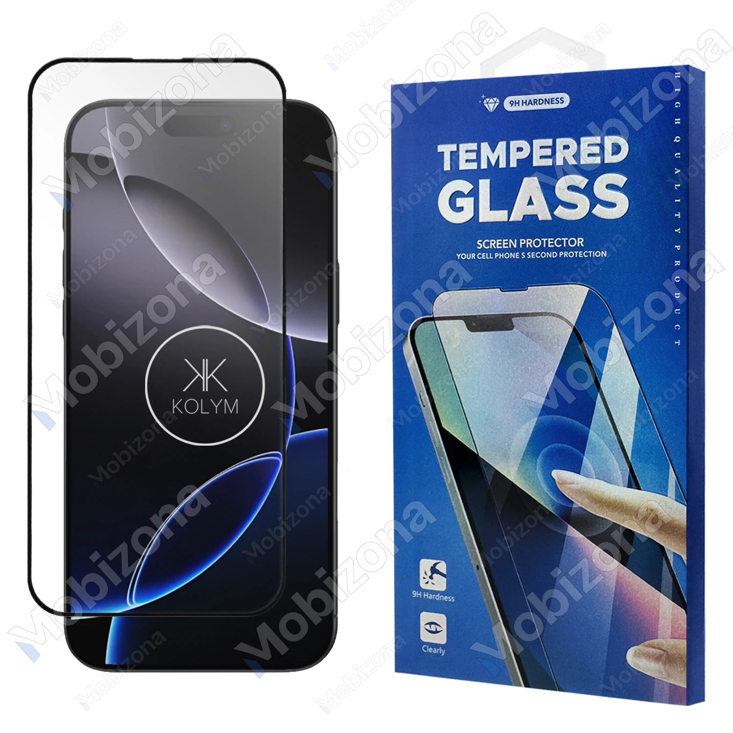iPhone 16 Pro Max skirtas apsauginis stiklas KOLYM