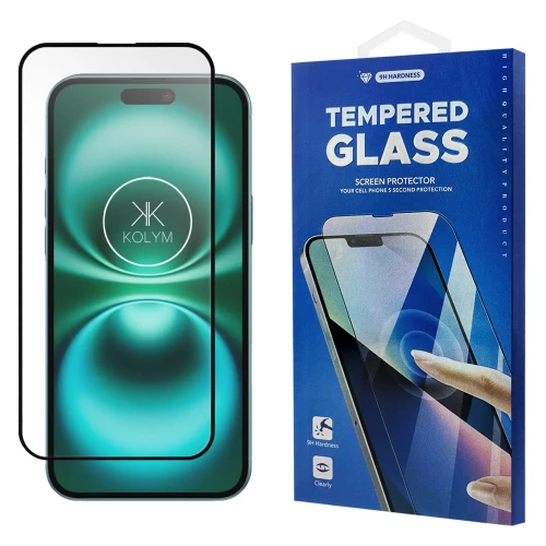 Apple iPhone 16 Plus Tempered Glass KOLYM Apple iPhone 16 Plus Tempered Glass KOLYM