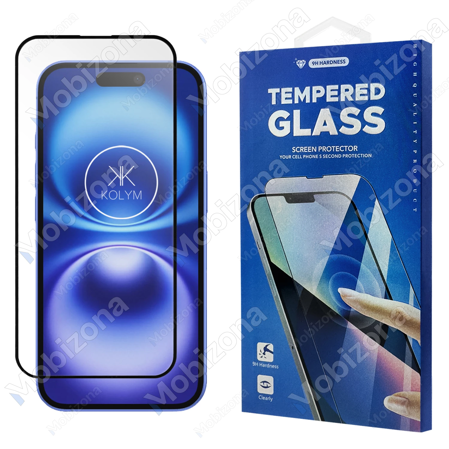 iPhone 16 skirtas apsauginis stiklas KOLYM