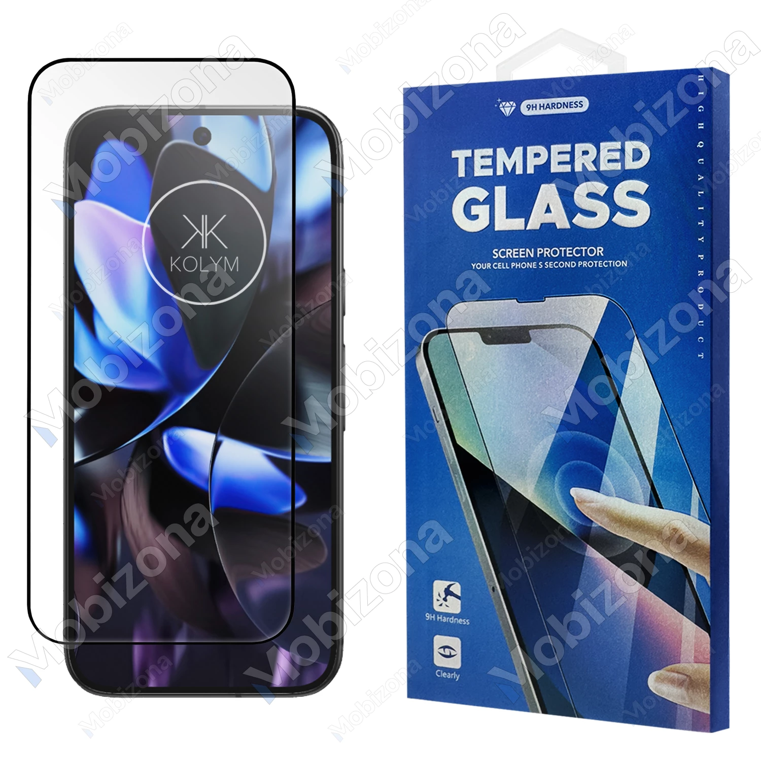 Google Pixel 9, Pixel 9 Pro, Pixel 10, Pixel 10 Pro apsauginis stiklas KOLYM