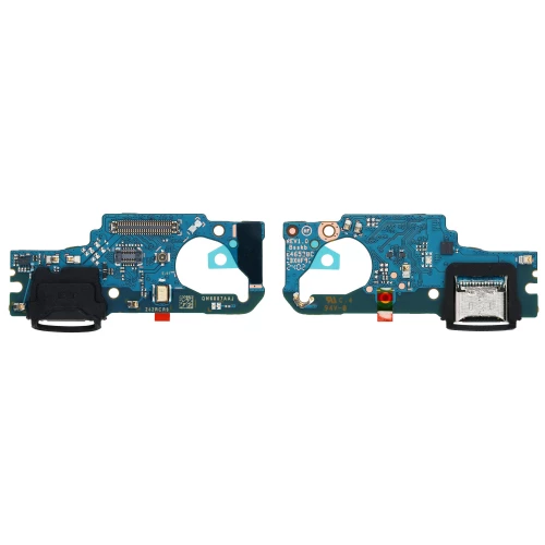 Samsung Galaxy M55 5G įkrovimo lizdas ir mikrofonas (PCB plokštė)