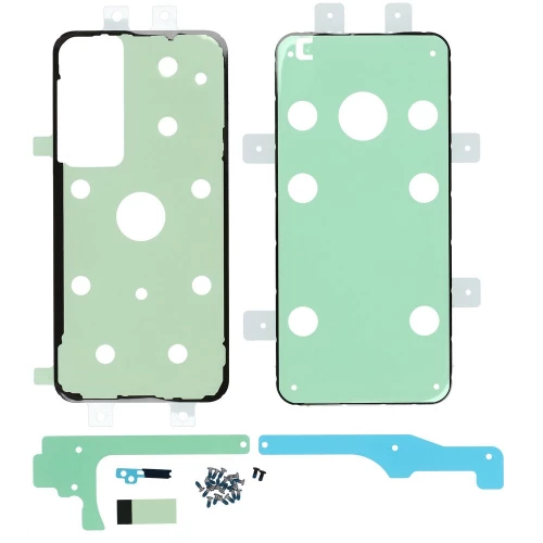 Samsung Galaxy S23 FE ekrano, galinio dangtelio lipdukas