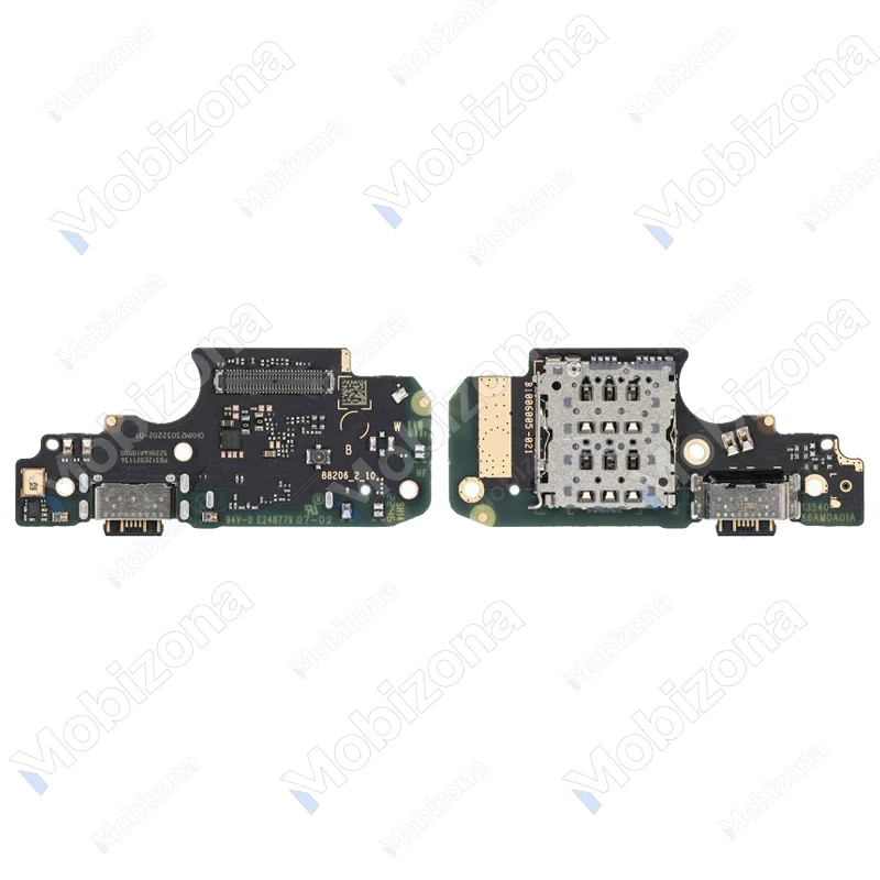 Xiaomi Redmi Note 12 Pro 4G įkrovimo, SIM lizdas ir mikrofonas (PCB plokštė)