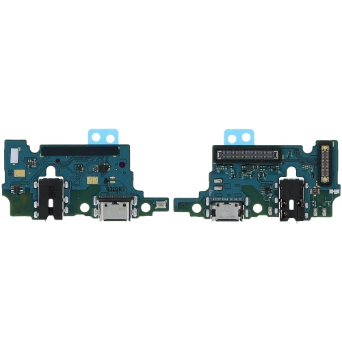Samsung Galaxy M51 įkrovimo, ausinių lizdas ir mikrofonas (PCB plokštė)