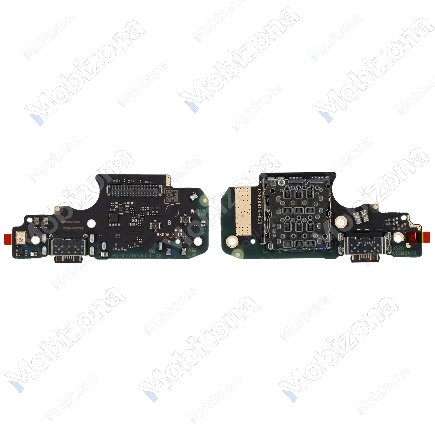 Xiaomi Poco X4 Pro 5G įkrovimo, SIM lizdas ir mikrofonas (PCB plokštė)