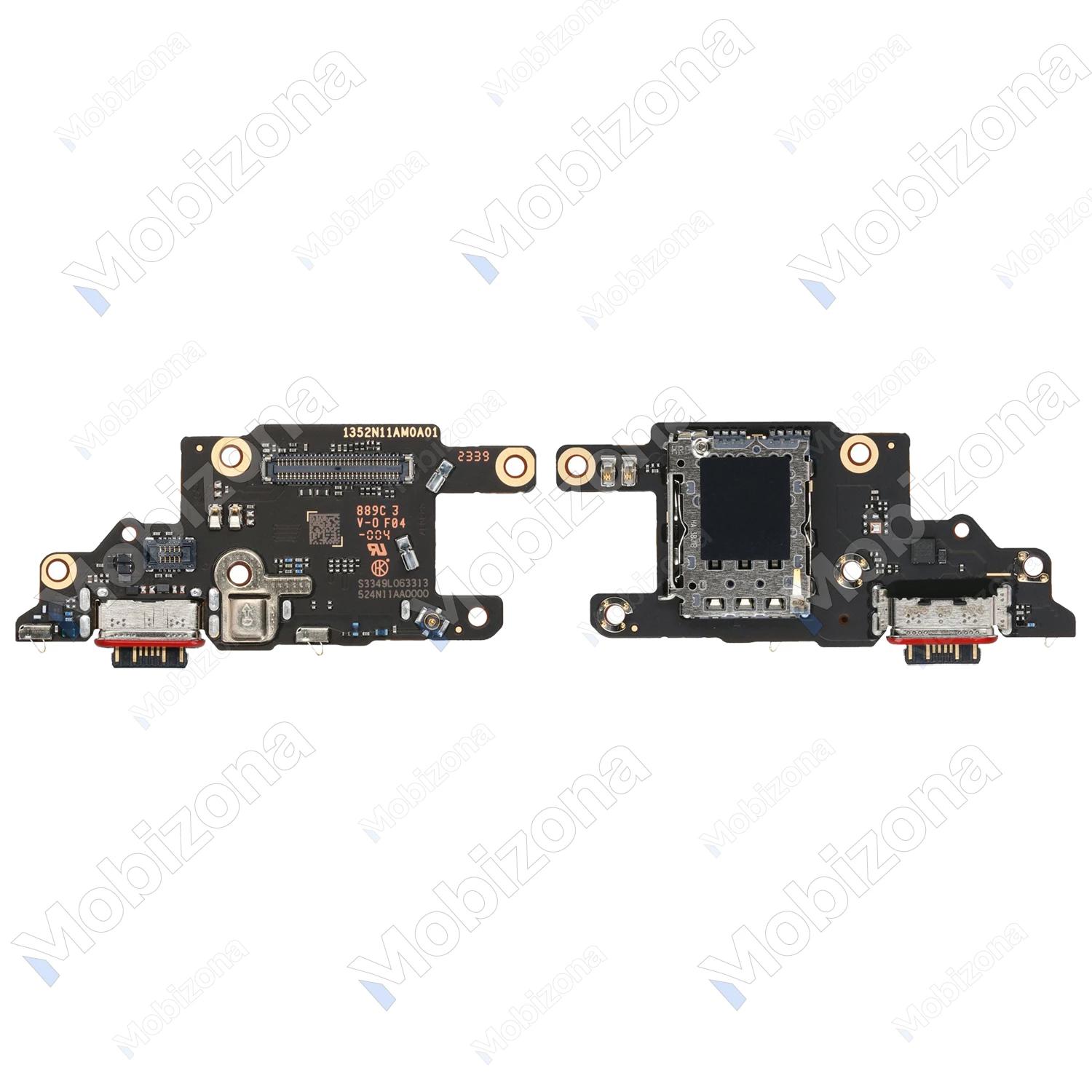 Xiaomi Poco X6 Pro 5G įkrovimo, SIM lizdas ir mikrofonas (PCB plokštė)