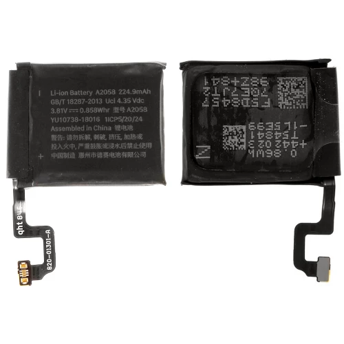 Apple Watch Series 4 40mm GPS suderinamas akumuliatorius, baterija (A2058)