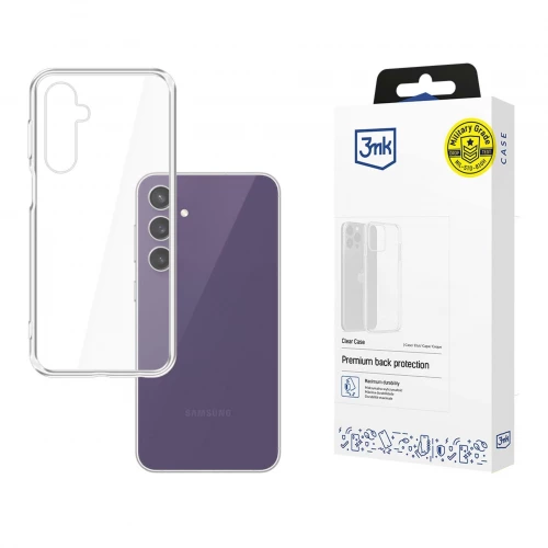 Samsung Galaxy S24 FE dėklas 3MK Clear Case