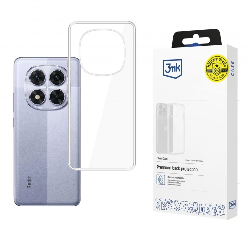 Xiaomi Poco X7, Redmi Note 14 Pro 5G dėklas 3MK Clear Case Xiaomi Poco X7, Redmi Note 14 Pro 5G dėklas 3MK Clear Case