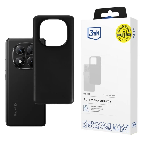 Xiaomi Poco X7, Redmi Note 14 Pro 5G dėklas 3MK Matt