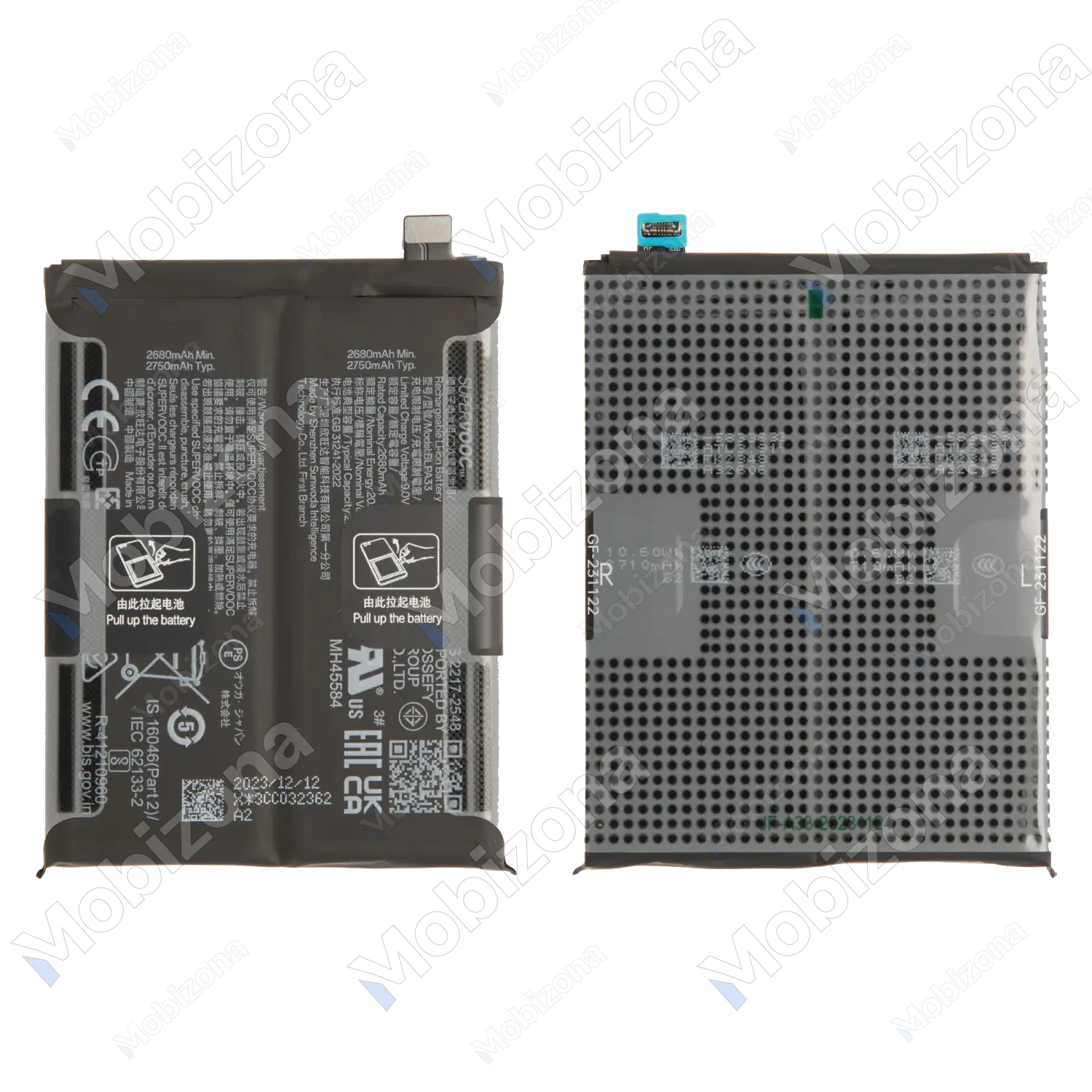 OnePlus 12R Battery (BLPA33)