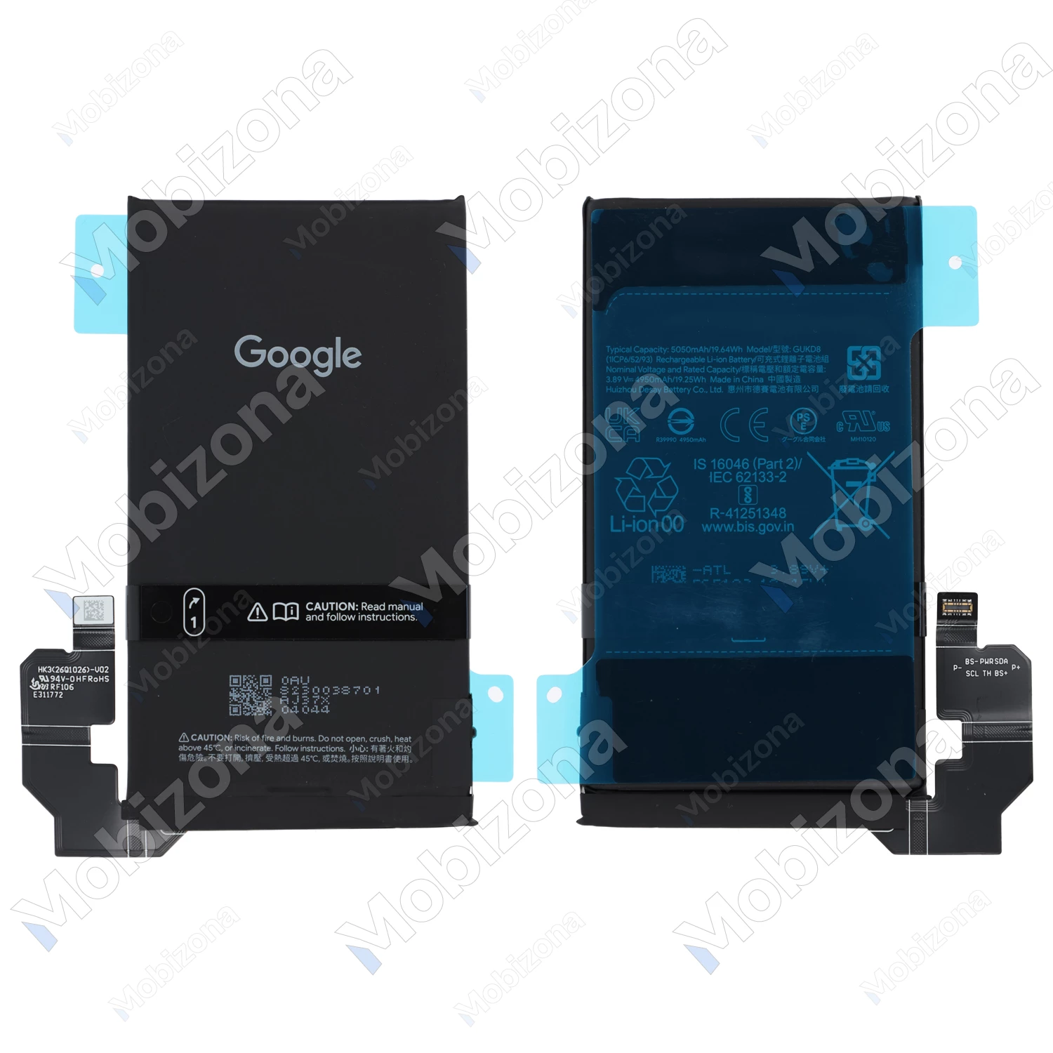 Google Pixel 8 Pro akumuliatorius, baterija (GUKD8)