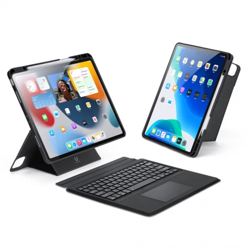Apple iPad Air 13 2024 (M2), iPad Air 13 2025 (M3), iPad Pro 12.9 2018 (3rd gen), iPad Pro 12.9 2020 (4th gen), iPad Pro 12.9 2021 (5th gen), iPad Pro 12.9 2022 (6th gen) Case with Keyboard Dux Ducis DK Apple iPad Air 13 2024 (M2), iPad Air 13 2025 (M3), iPad Pro 12.9 2018 (3rd gen), iPad Pro 12.9 2020 (4th gen), iPad Pro 12.9 2021 (5th gen), iPad Pro 12.9 2022 (6th gen) Case with Keyboard Dux Ducis DK