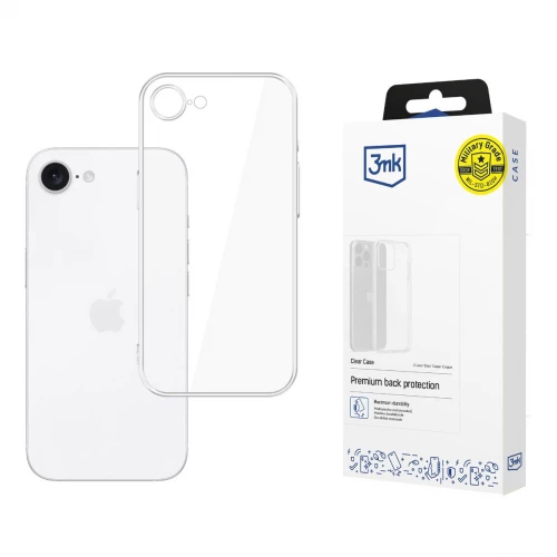 Apple iPhone 16e dėklas 3MK Clear Case