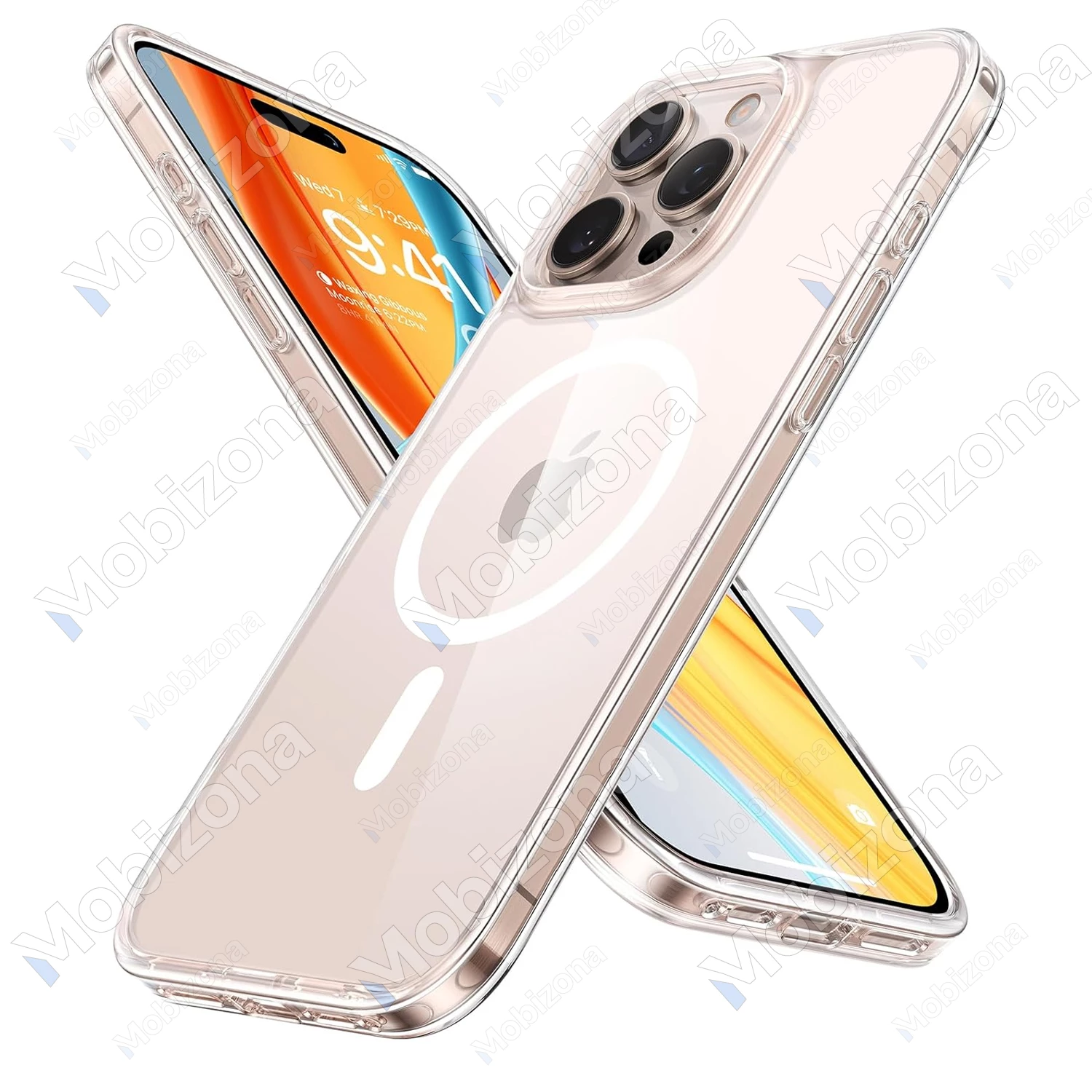 iPhone 16 Pro Max Case Clear Mag Cover (compatible with MagSafe)