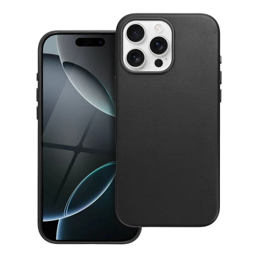 iPhone 16 Pro Case Leather Mag Cover