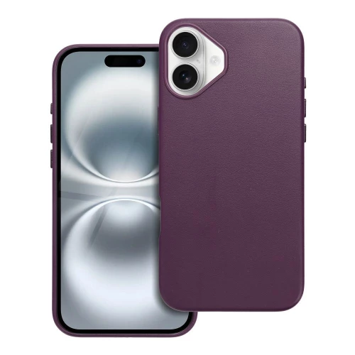 iPhone 16 Plus Case Leather Mag Cover