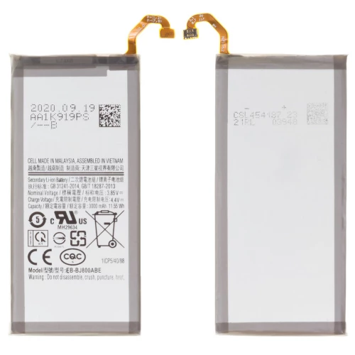 Samsung Galaxy A6 (2018), Galaxy J6 (2018) Battery (EB-BJ800ABE) Samsung Galaxy A6 (2018), Galaxy J6 (2018) Battery (EB-BJ800ABE)