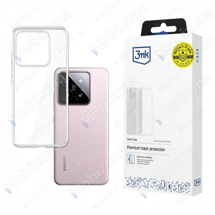 Xiaomi 15 dėklas 3MK Clear Case