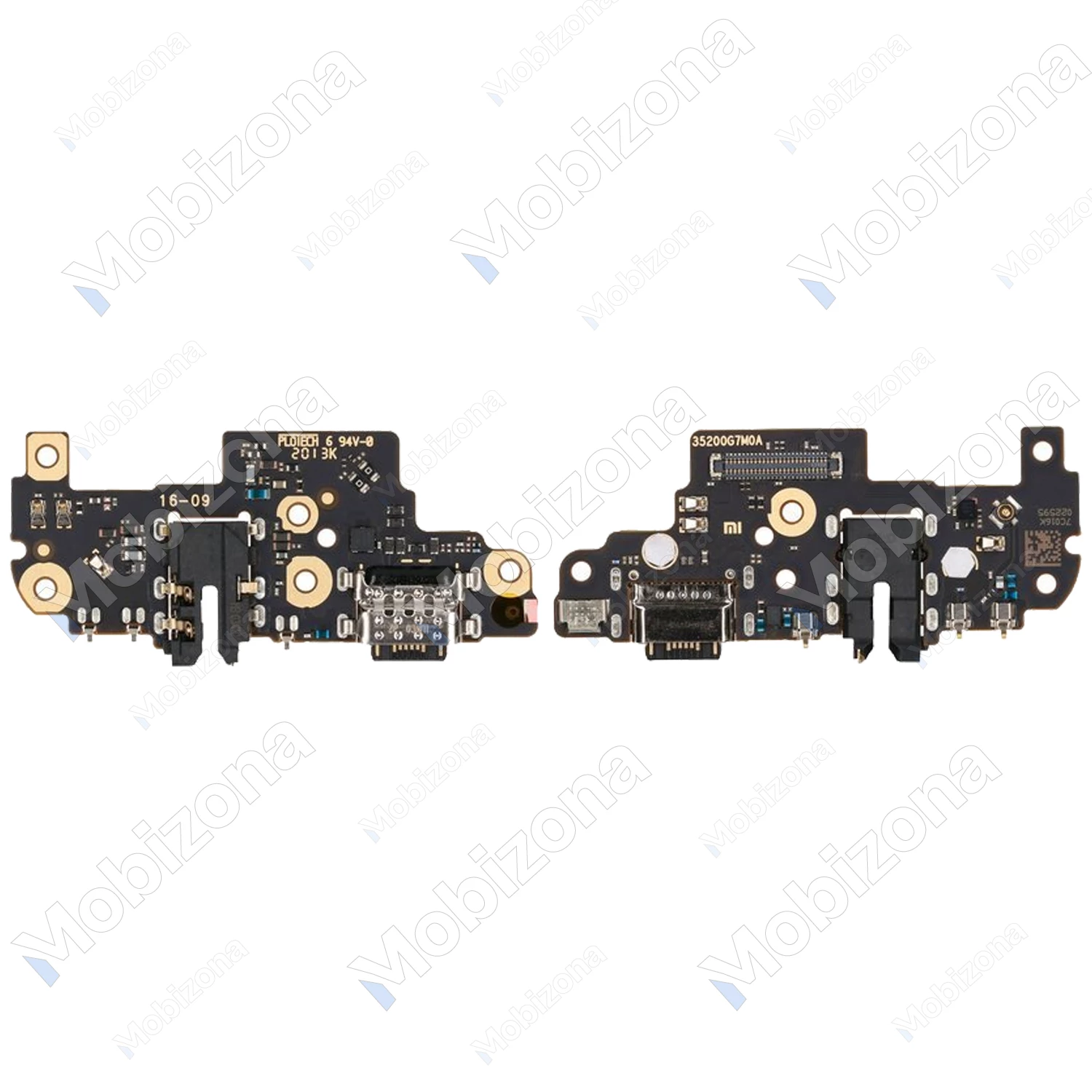 Xiaomi Redmi Note 8 Pro įkrovimo, ausinių lizdas ir mikrofonas (PCB plokštė)
