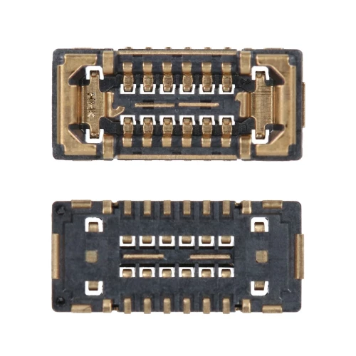 Samsung Galaxy A55, Note 10, Note 20 Ultra, S20+, S21, S21 Ultra, S22, S22 Ultra, S23, S23 Ultra, S24, S24 Ultra, S25, S25 Ultra, Tab S9 FE+, Watch 5 Pro, Watch 6, Z Flip 3/4/5, Z Fold 3/4/5/6 Board Connector BTB Socket (2x6)